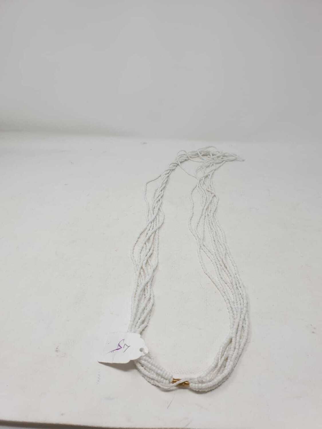 7 in 1 Handbeaded African Waist Beads - Measurements:  45&quot;/ 114.3cm