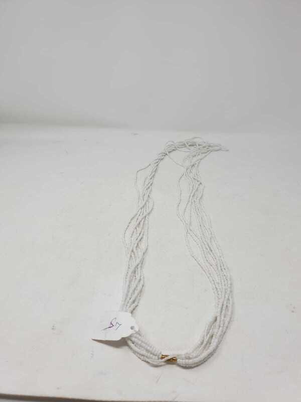 7 in 1 Handbeaded African Waist Beads - Measurements:  45&quot;/ 114.3cm