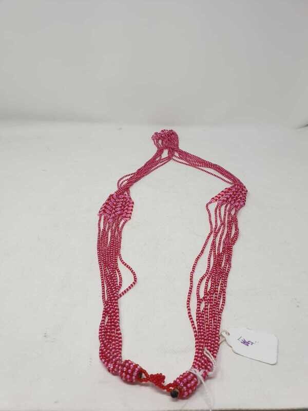 8 in 1 Handbeaded African Waist Beads - Measurements:  44&quot;/ 111.7cm