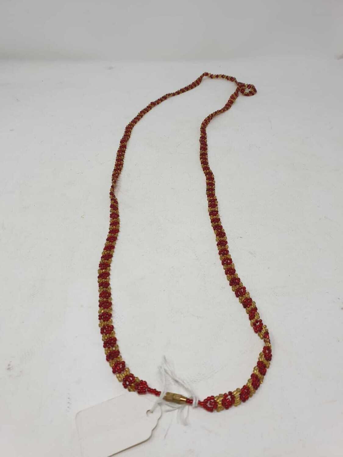 Handbeaded African Waist Beads - Size 48"/ 121.9cm