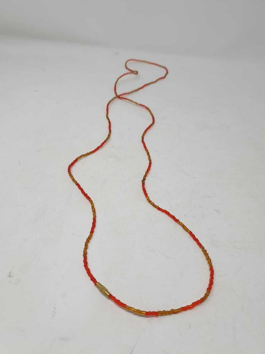 Handbeaded African Waist Beads - Size 46&quot;/ 116.8cm