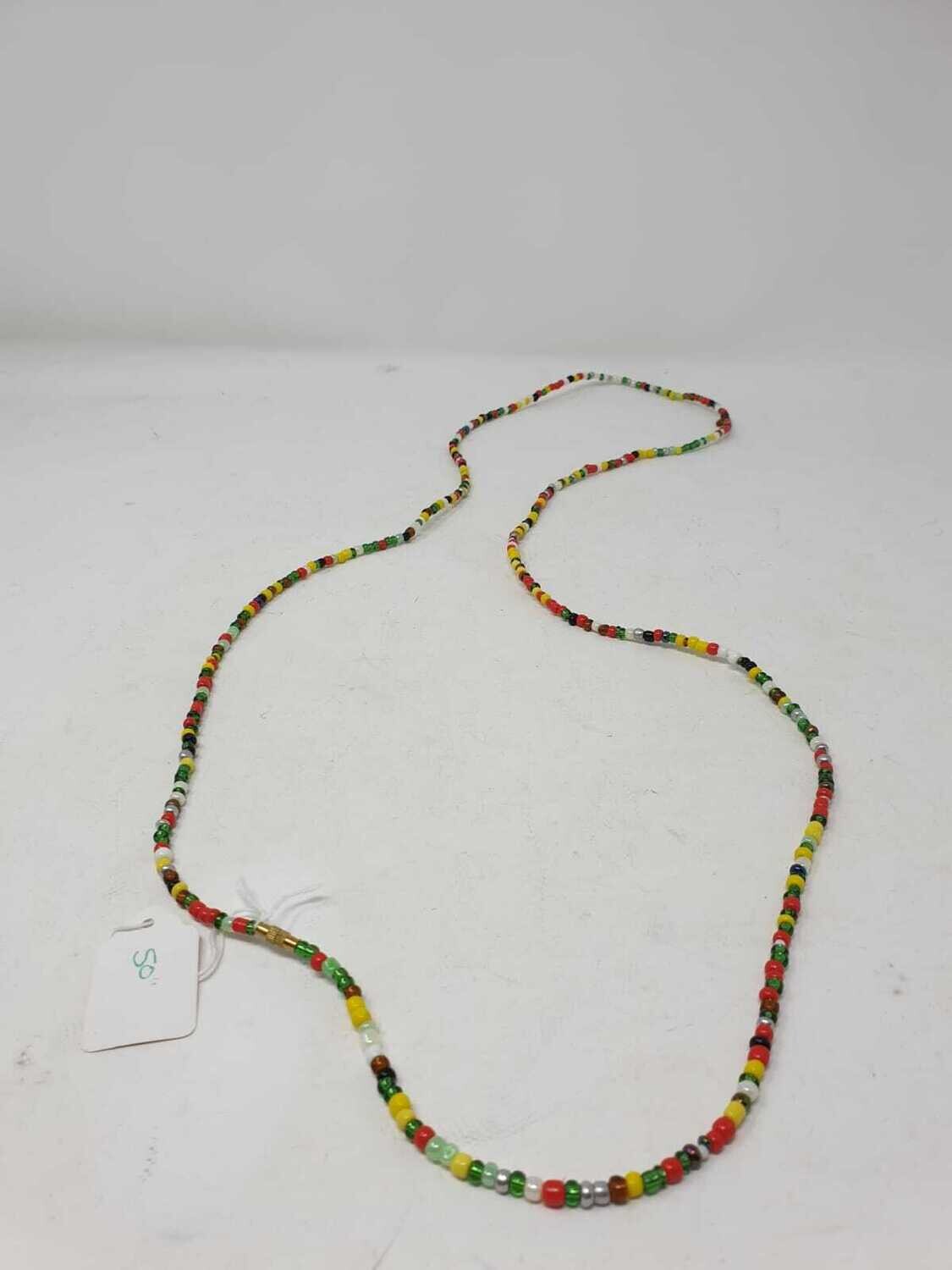 Handbeaded African Waist Beads - Size 50"/ 127cm