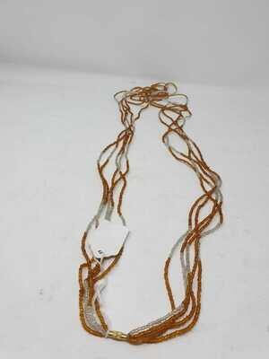 5 in 1 Handbeaded African Waist Beads - Measurements:  51&quot;/ 129.5cm
