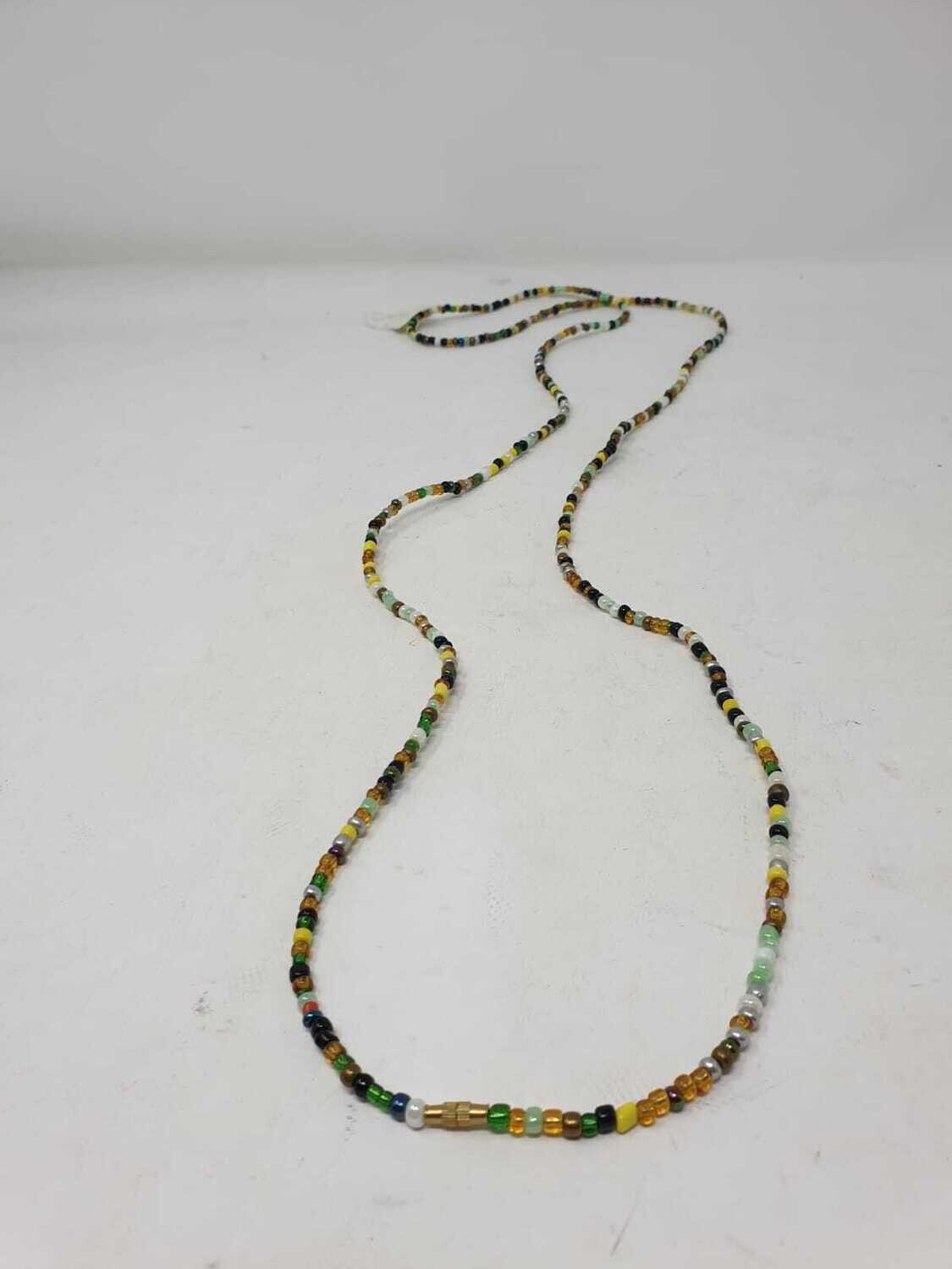 Handbeaded African Waist Beads - Size 55&quot;/ 139.7cm