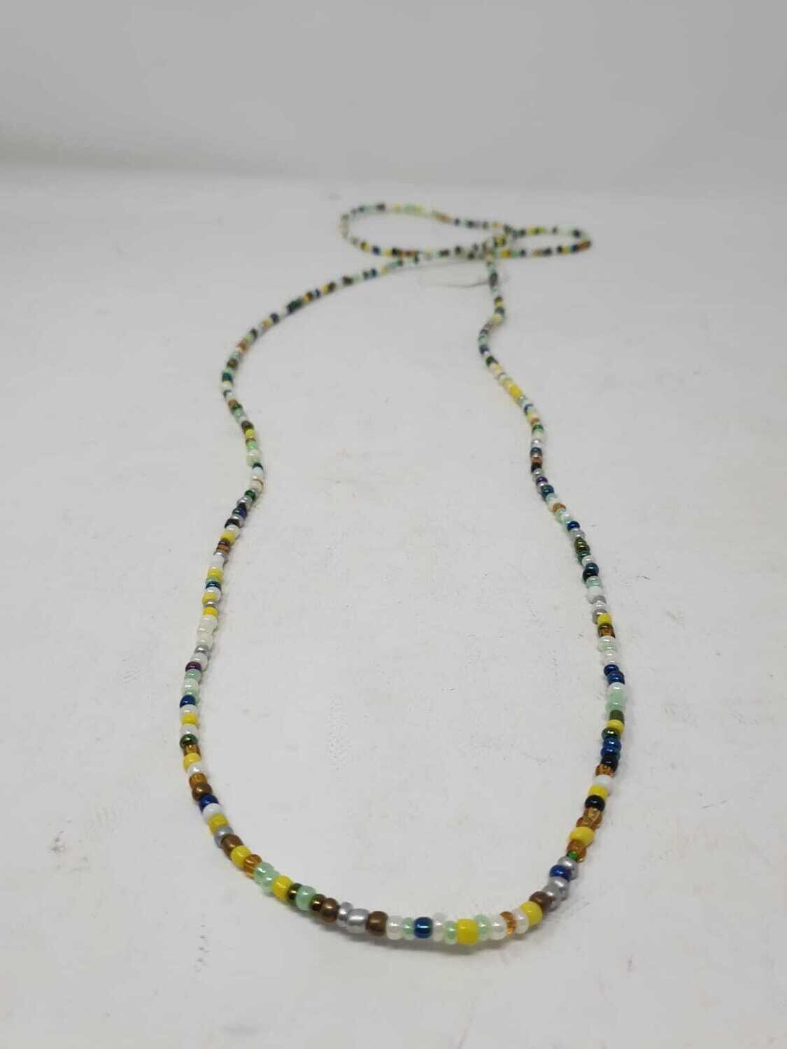 Handbeaded African Waist Beads - Size 56&quot;/ 142.3cm
