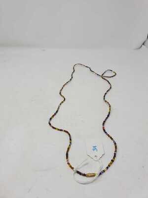 Handbeaded African Waist Beads - Size 39&quot;/ 99.1cm