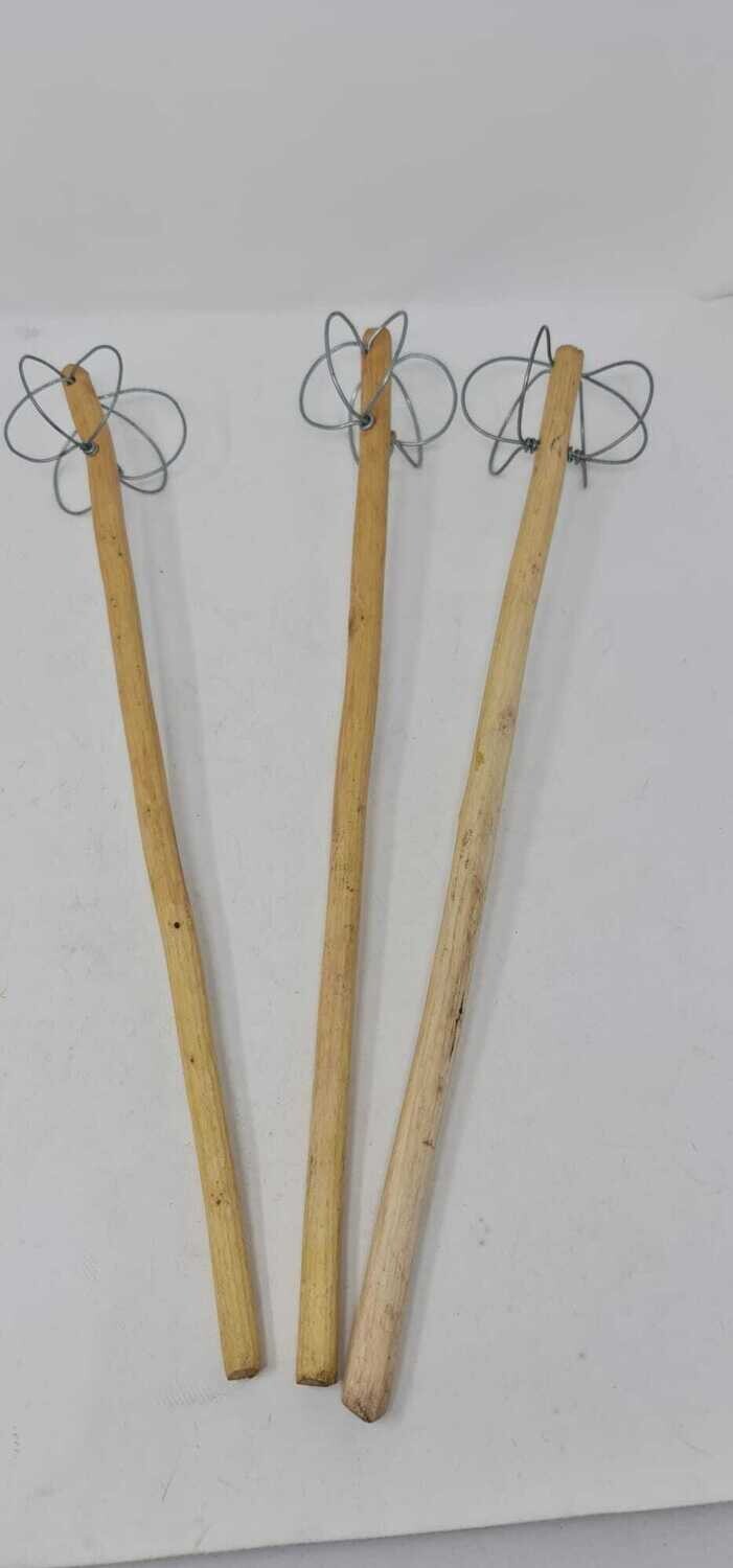 Traditional Wooden Cooking Spoon Swizzling Stick Mugoti