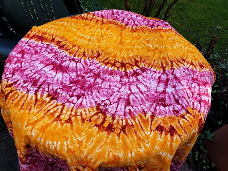 Tanzania Tie and Dye Fabric 100% Cotton