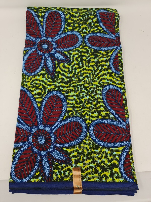 Kitenge African Print Fabric - Mina