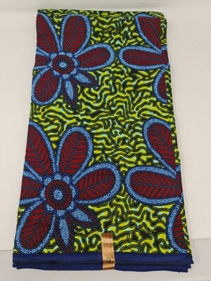 Kitenge African Print Fabric - Mina