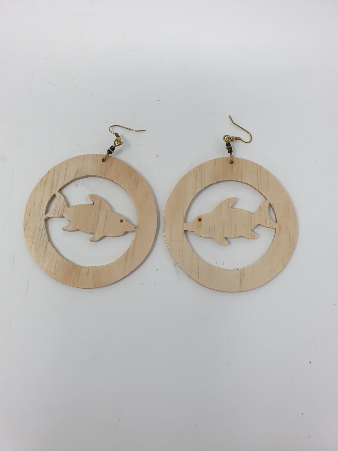 Samaki Styled Wooden Earrings