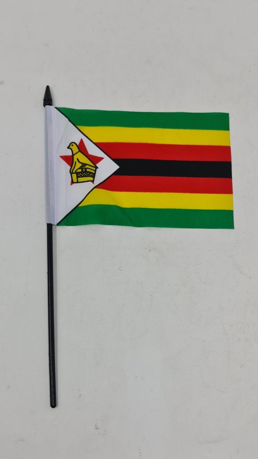 National Flag - Small 15x10cm - Zimbabwe