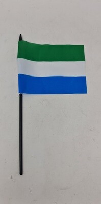 National Flag - Small 15x10cm - Sierra Leone