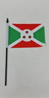 National Flag - Small 15x10cm - Burundi