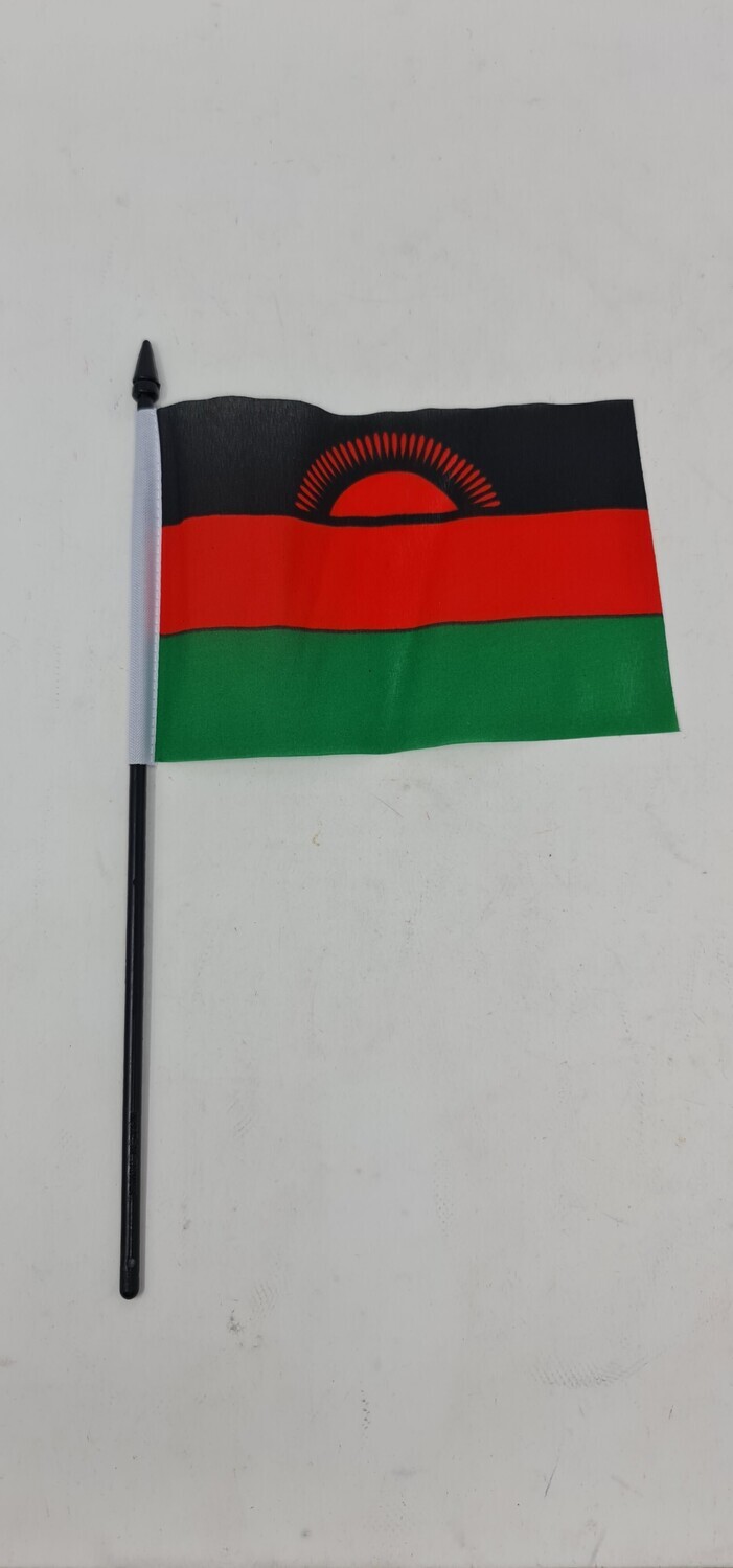 National Flag - Small 15x10cm - Malawi