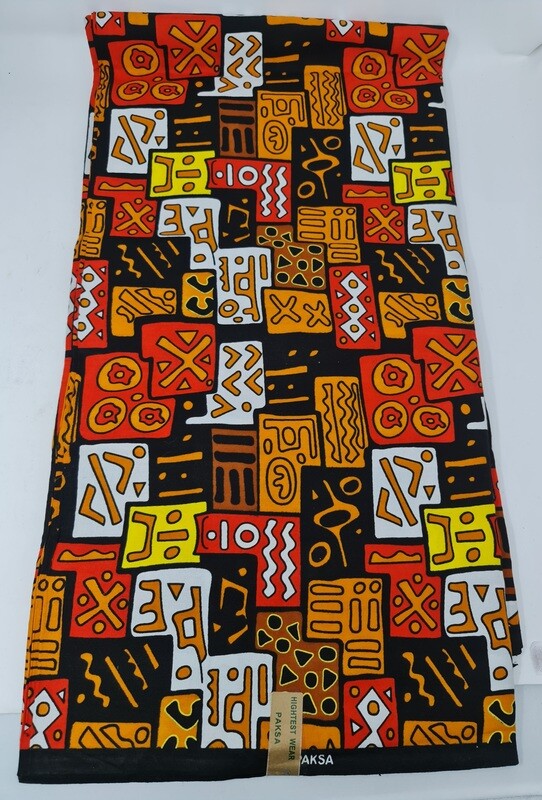 AFRICAN PRINT FABRIC - Ago