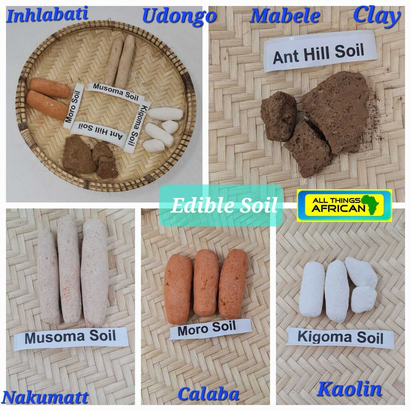 African Edible Clay/Udongo -  200g