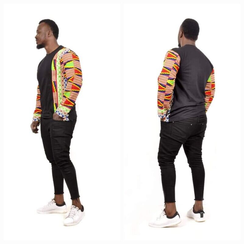 Long Sleeve T-Shirt - Black - Size Large - Heri