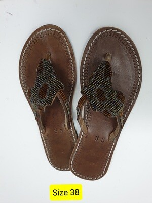 Unique Hand Beaded Sandals