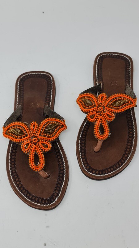 Beautiful Hand Beaded Sandals