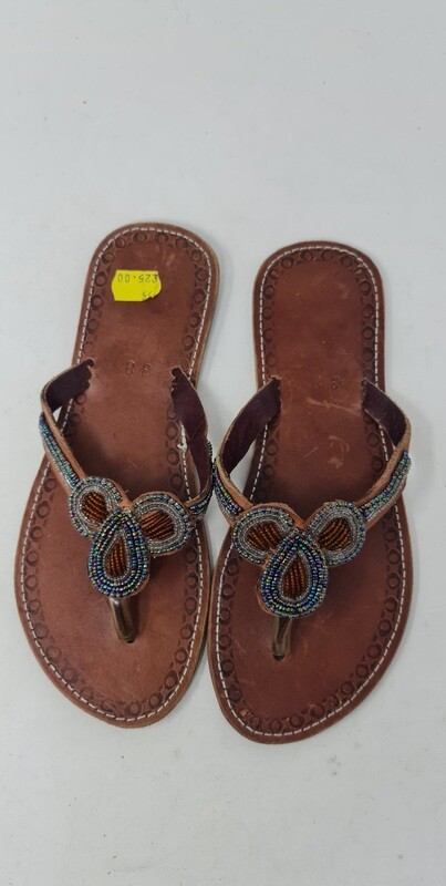 Unique Hand Beaded Sandals