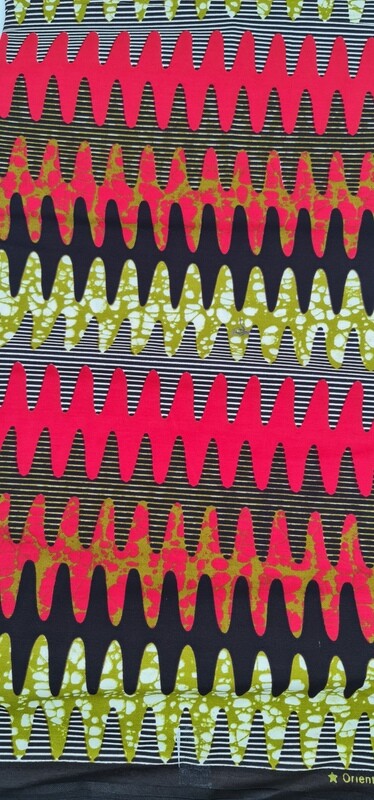 AFRICAN PRINT FABRIC - Tenge