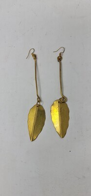 Handmade Elegant Statement Tawi  Earrings - 12cm