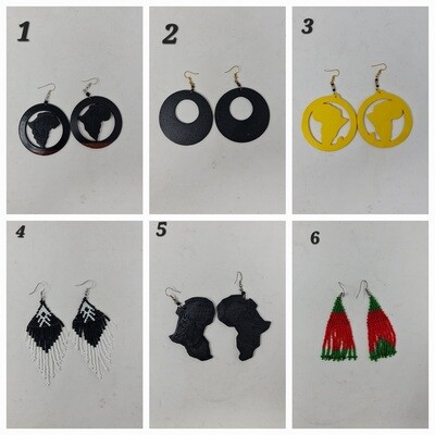 Unique Handmade Earrings - Mix