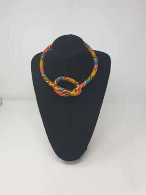 Statement Handbeaded Necklace - Nguo