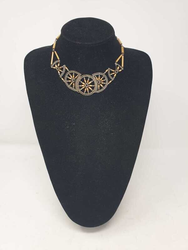 Statement Handmade Bamboo Necklace