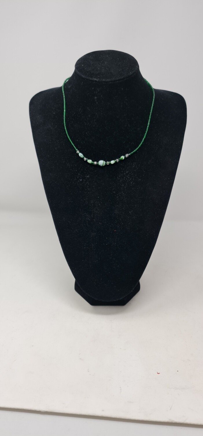 Simple Handmade Beaded Necklace
