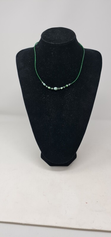 Simple Handmade Beaded Necklace