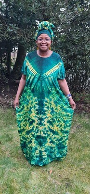 Free Size Dress and Shawl - Filo Collection - Kijani Kijora