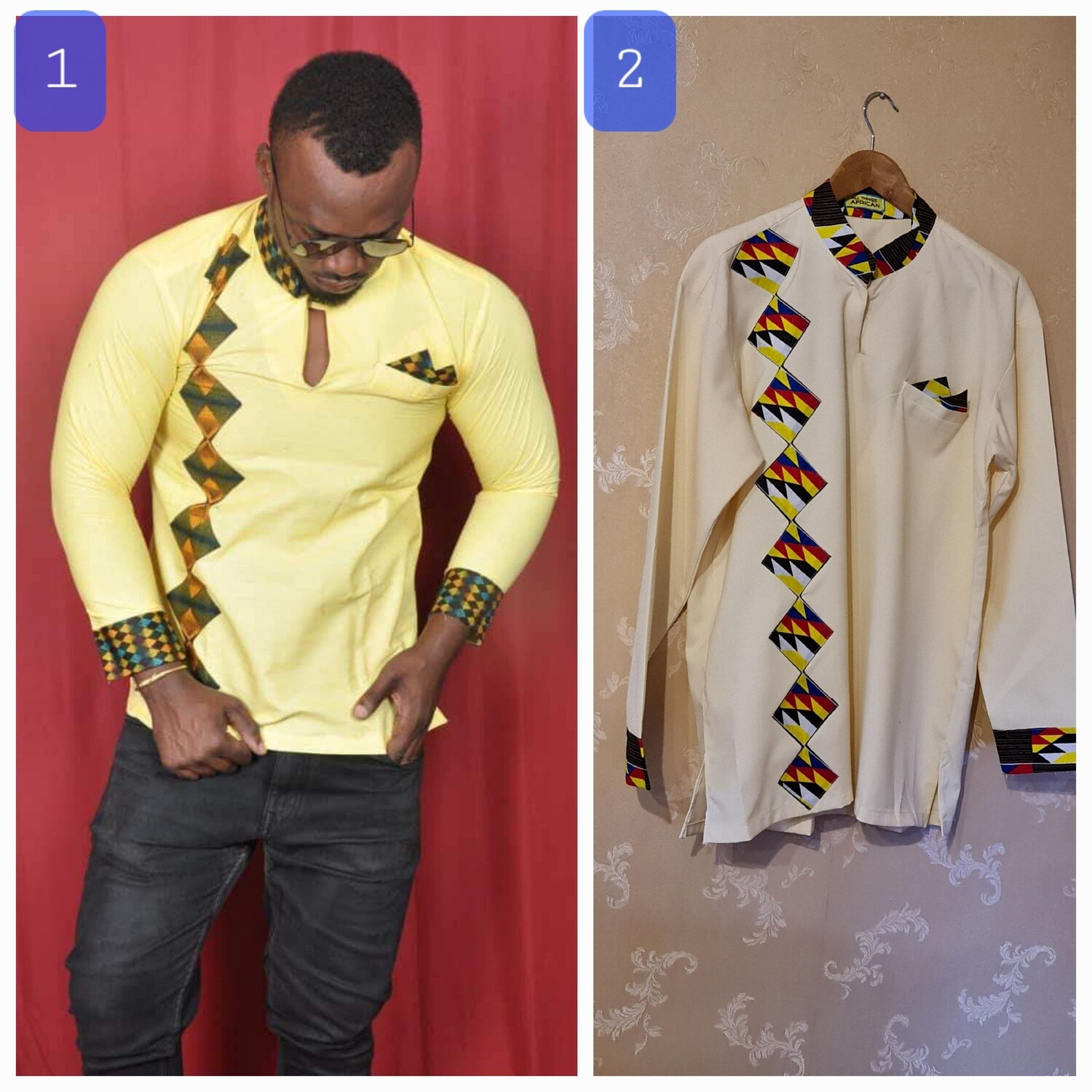 Long Sleeve Mens Shirt - XL