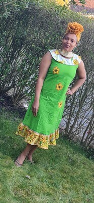 African Print Dress - Ndimu