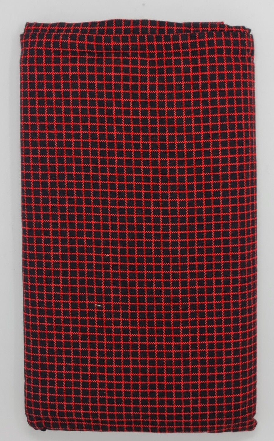 Masai Shuka Blanket - Vibox - Black and Red