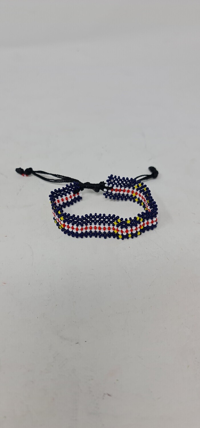 Adjustable Hand Beaded Bracelets - Cape Verde