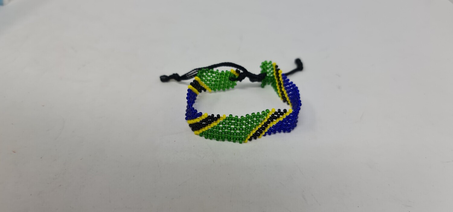 Adjustable Hand Beaded Bracelets - Tanzania 🇹🇿