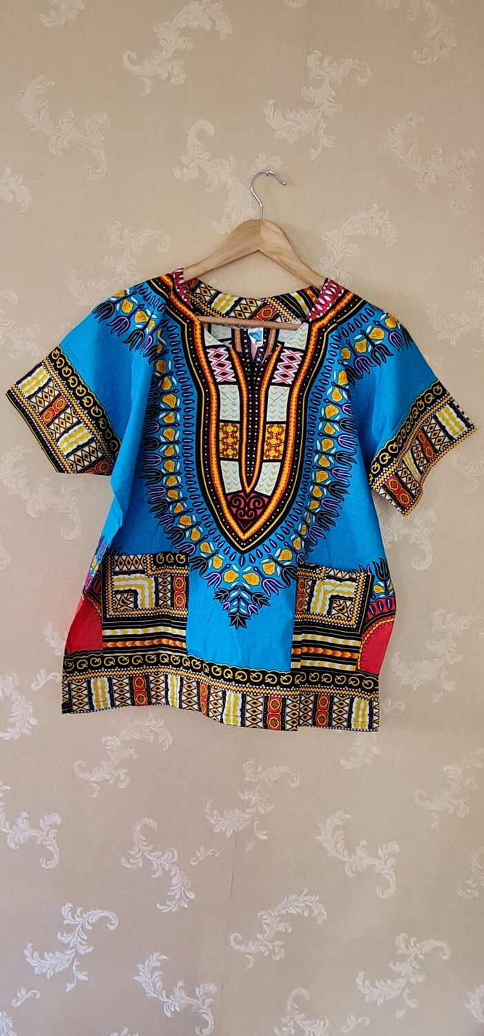 Dashiki - Light Blue - Mix Shirt