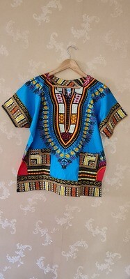 Dashiki - Light Blue - Mix Shirt