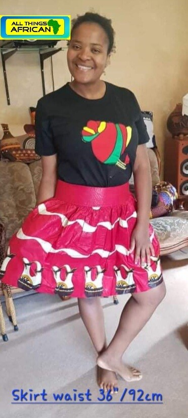 Unique African Pattern Skirt
