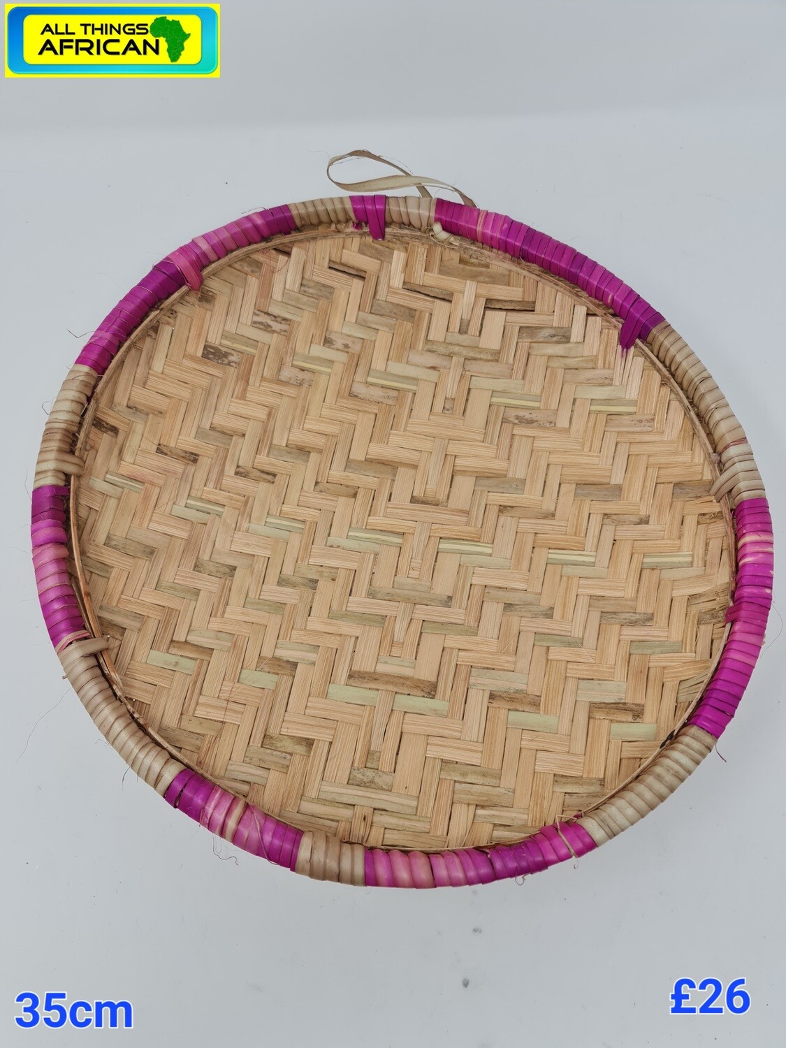 Ungo Hand-Weaved Basket - 35cm - Kavile
