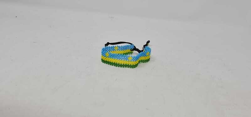 Adjustable Hand Beaded Bracelets - Rwanda