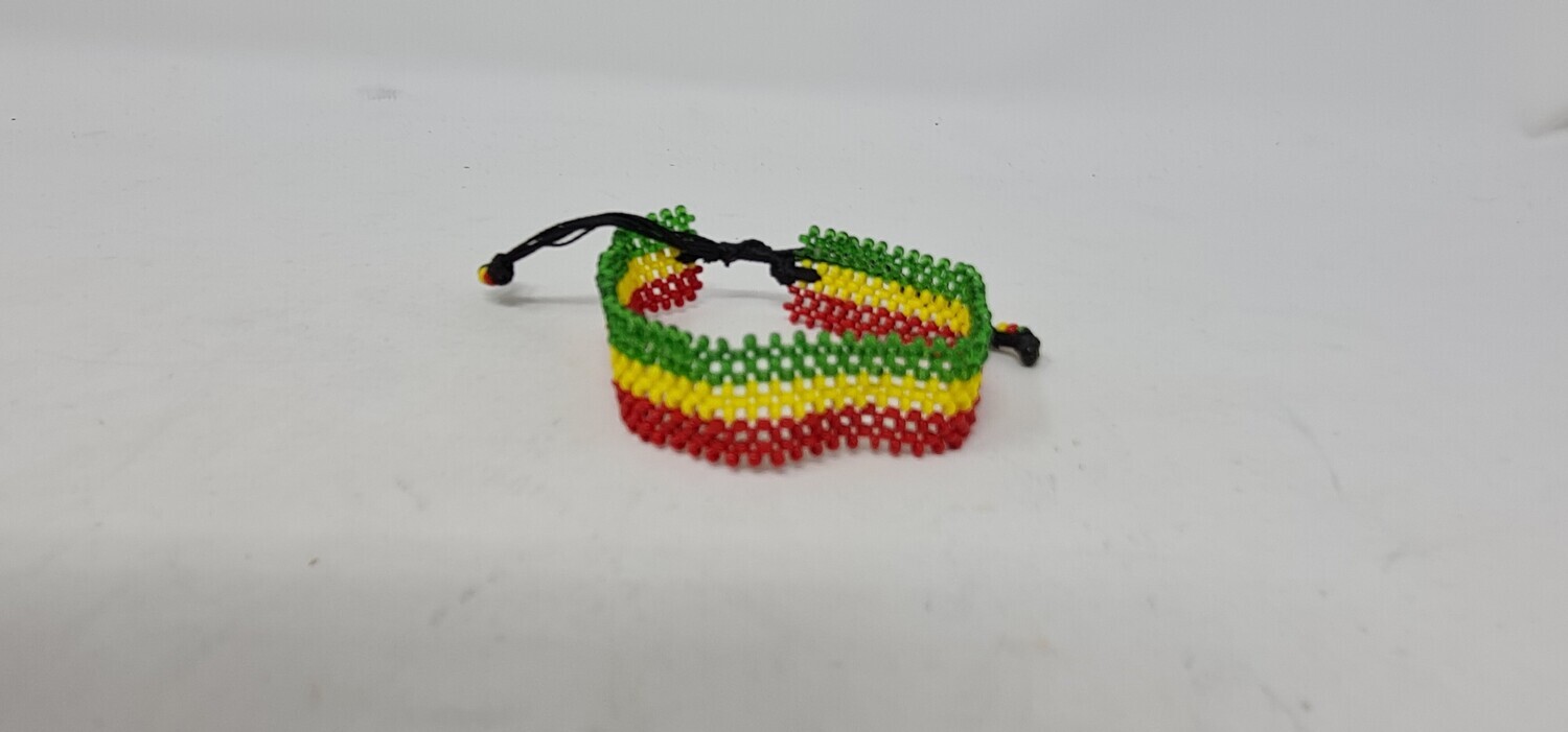 Adjustable Hand Beaded Bracelets - Africa