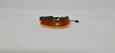 Adjustable Hand Beaded Bracelets - Cameroon