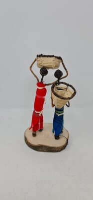 Handmade African Home Decor Sculptures - Wabeba Vikapu