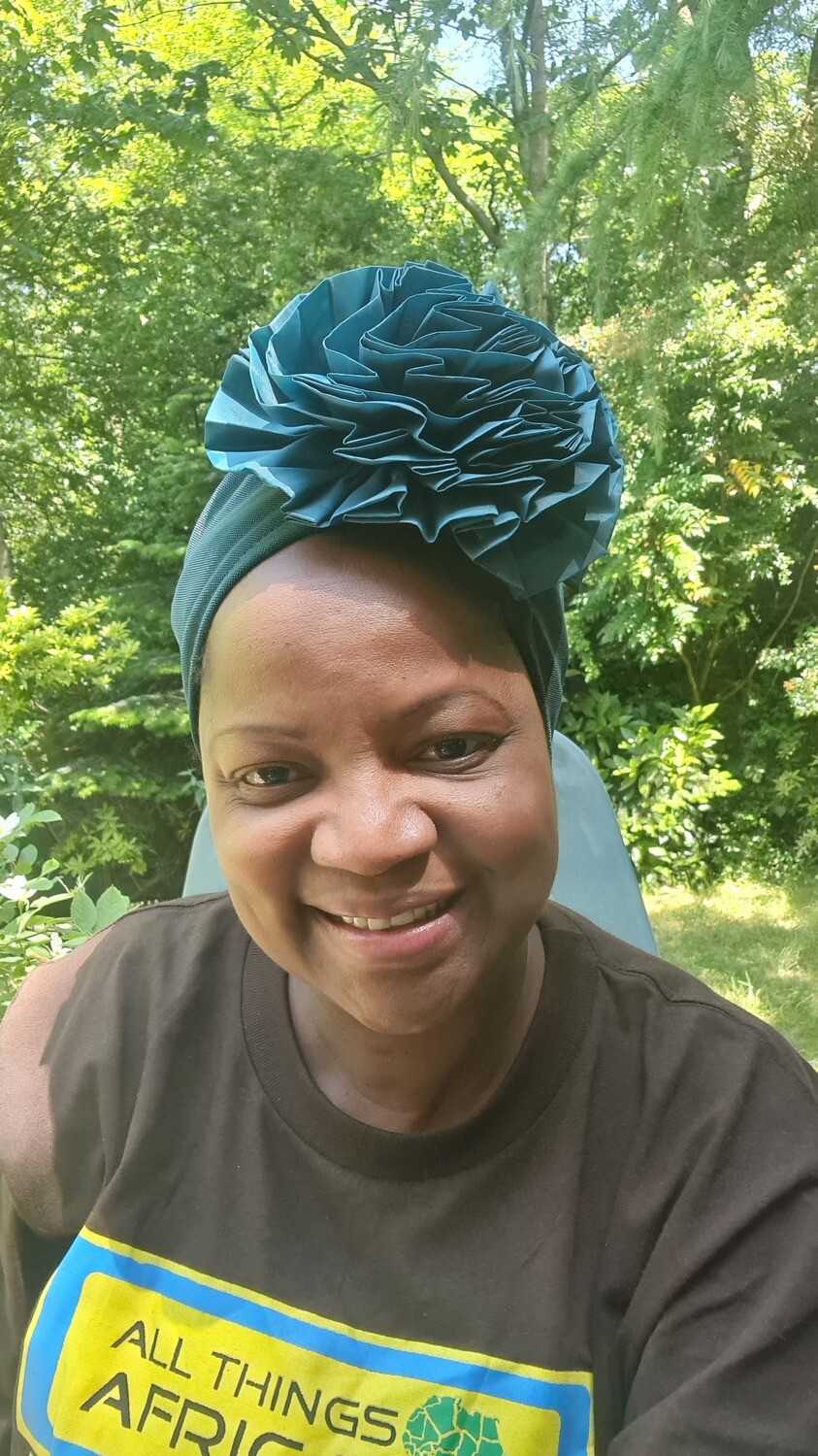 Rose Hat Head Wear - Green