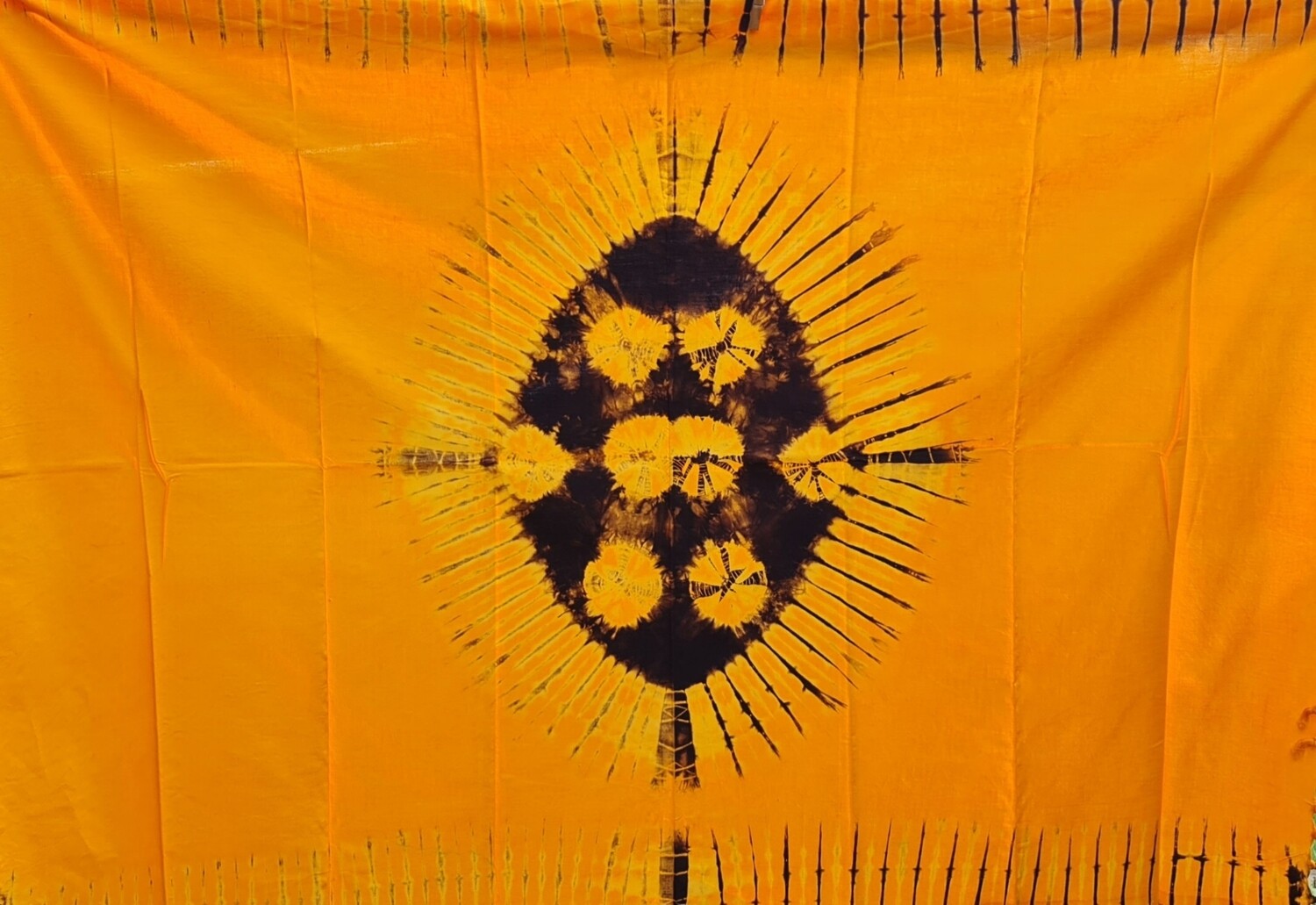 Kigoma Handmade African Tie and Dye Fabric 100% Cotton