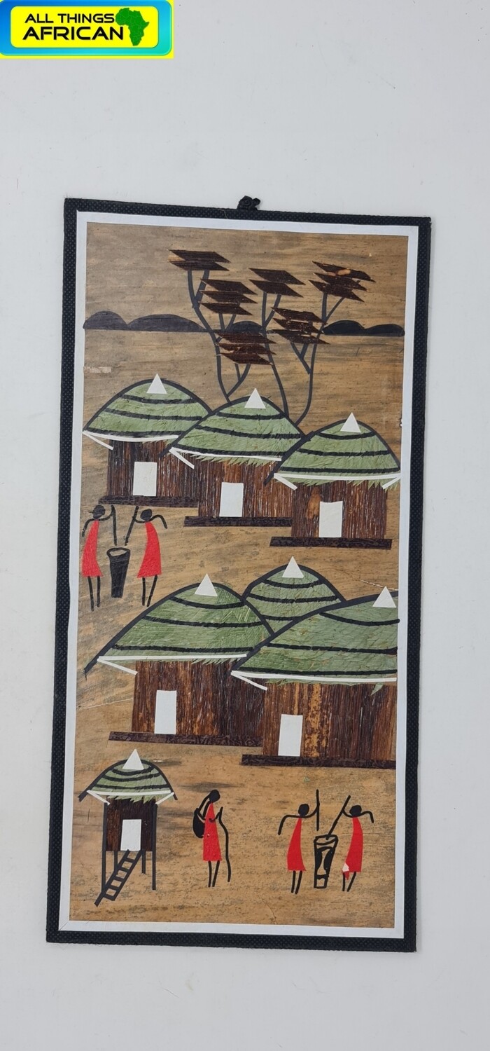 African Banana Artwork - Kijiji 20cm x 41cm