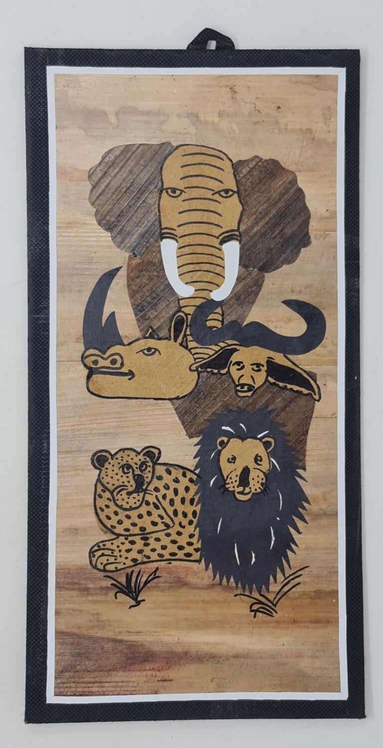African Banana Artwork - Big Five Tanzania